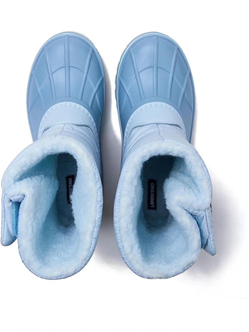 Lands' End Flurry Waterproof Fleece Winter Kids Snow Boots Size 3. 2757-1